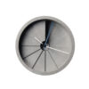 Grey Reinforced Concrete Handcrafted Clock