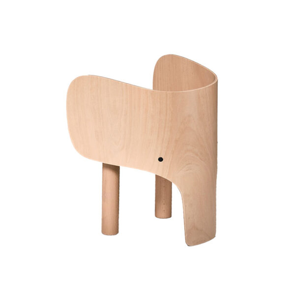 Solid Wood Standard Ottoman Chair